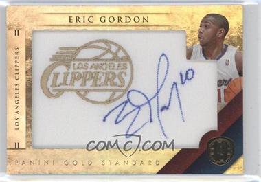 2010-11 Panini Gold Standard - Gold NBA Team Logo Patch Signatures #28 - Eric Gordon /199