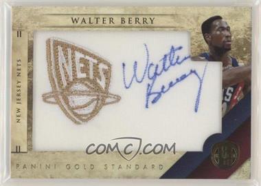 2010-11 Panini Gold Standard - Gold NBA Team Logo Patch Signatures #47 - Walter Berry /199