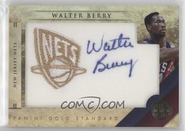 2010-11 Panini Gold Standard - Gold NBA Team Logo Patch Signatures #47 - Walter Berry /199
