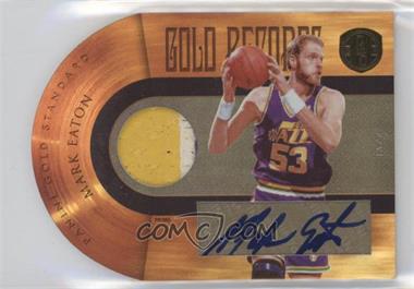 2010-11 Panini Gold Standard - Gold Records - Memorabilia Prime Signatures #6 - Mark Eaton /25