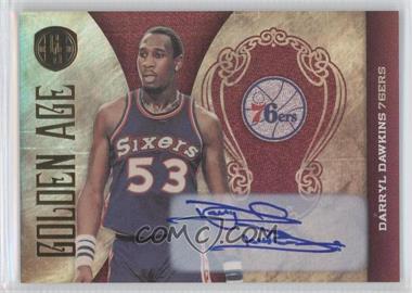 2010-11 Panini Gold Standard - Golden Age - Signatures #19 - Darryl Dawkins /99