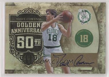 2010-11 Panini Gold Standard - Golden Anniversary - Signatures #18 - Dave Cowens /49