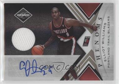 2010-11 Panini Limited - [Base] #166 - Phenoms - Elliot Williams /249