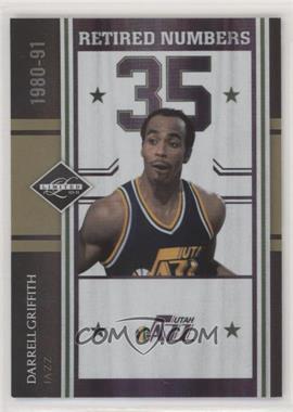 2010-11 Panini Limited - Retired Numbers - Spotlight Gold #6 - Darrell Griffith /24
