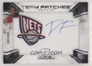 2010-11 Panini Rookies & Stars - [Base] #153 - Rookie Team Patches - Derrick Favors /458 [EX to NM]