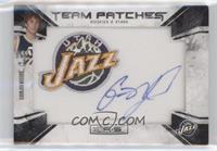 Rookie Team Patches - Gordon Hayward [Noted] #/455