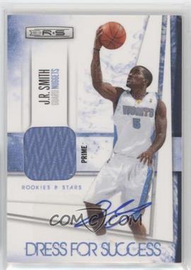 2010-11 Panini Rookies & Stars - Dress for Success Materials - Prime Signatures #21 - J.R. Smith /10