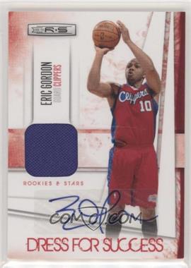 2010-11 Panini Rookies & Stars - Dress for Success Materials - Signatures #9 - Eric Gordon /25