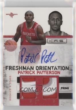 2010-11 Panini Rookies & Stars - Freshman Orientation Materials - Prime Signatures #13 - Patrick Patterson /10