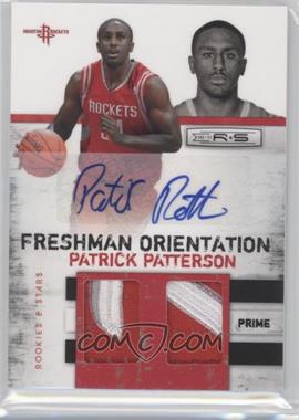 2010-11 Panini Rookies & Stars - Freshman Orientation Materials - Prime Signatures #13 - Patrick Patterson /10