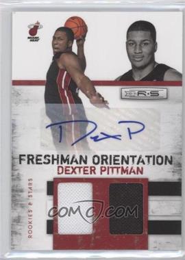 2010-11 Panini Rookies & Stars - Freshman Orientation Materials - Signatures #29 - Dexter Pittman /49