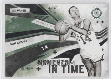 2010-11 Panini Rookies & Stars - Moments in Time - Black #1 - Bob Cousy /99