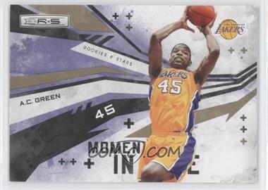 2010-11 Panini Rookies & Stars - Moments in Time - Gold #10 - A.C. Green /499