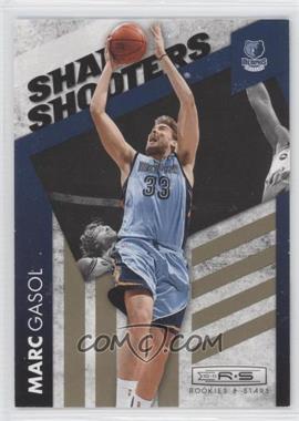 2010-11 Panini Rookies & Stars - Sharp Shooters - Gold #4 - Marc Gasol /499