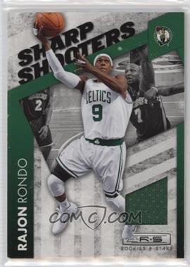 2010-11 Panini Rookies & Stars - Sharp Shooters - Materials #15 - Rajon Rondo /99