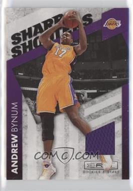 2010-11 Panini Rookies & Stars - Sharp Shooters - Materials #5 - Andrew Bynum /99