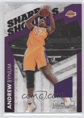 2010-11 Panini Rookies & Stars - Sharp Shooters - Materials #5 - Andrew Bynum /99