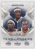 Al Thornton, Gilbert Arenas, Josh Howard #/499