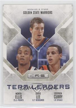 2010-11 Panini Rookies & Stars - Team Leaders - Gold #9 - Monta Ellis, David Lee, Stephen Curry /499