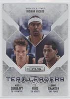 Mike Dunleavy, T.J. Ford, Danny Granger #/199