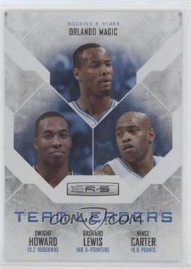 2010-11 Panini Rookies & Stars - Team Leaders - Holofoil #22 - Dwight Howard, Rashard Lewis, Vince Carter /199