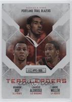 Brandon Roy, LaMarcus Aldridge, Andre Miller #/199