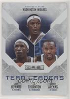 Al Thornton, Gilbert Arenas, Josh Howard #/199