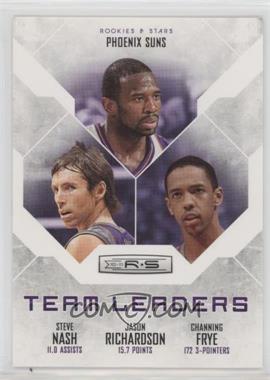 2010-11 Panini Rookies & Stars - Team Leaders #24 - Steve Nash,  Jason Richardson, Channing Frye