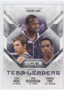 2010-11 Panini Rookies & Stars - Team Leaders #24 - Steve Nash,  Jason Richardson, Channing Frye