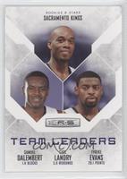 Carl Landry, Samuel Dalembert, Tyreke Evans