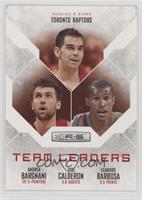 Andrea Bargnani, Jose Calderon, Leandro Barbosa [Noted]