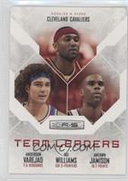 Anderson Varejao, Mo Williams, Antawn Jamison