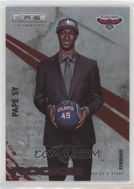 2010-11 Panini Rookies & Stars Longevity - [Base] - Ruby #128 - Pape Sy /250