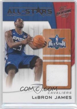 2010-11 Panini Season Update - All-Stars - Materials #17 - LeBron James