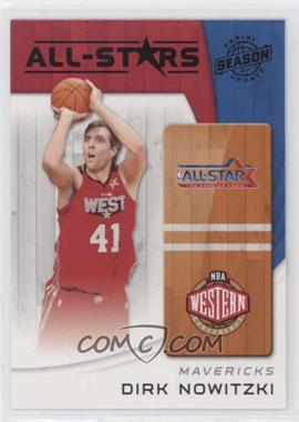 2010-11 Panini Season Update - All-Stars #10 - Dirk Nowitzki (Lil Wayne in Background)