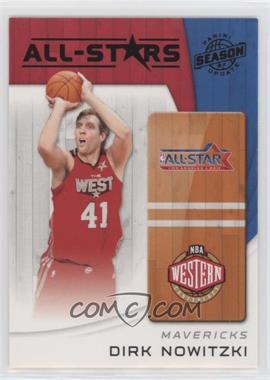 2010-11 Panini Season Update - All-Stars #10 - Dirk Nowitzki (Lil Wayne in Background)