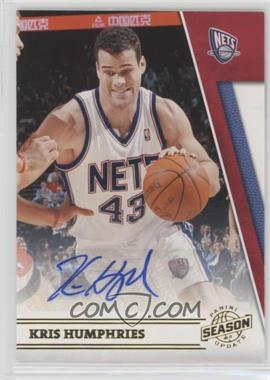 2010-11 Panini Season Update - [Base] - Signatures #11 - Kris Humphries /299