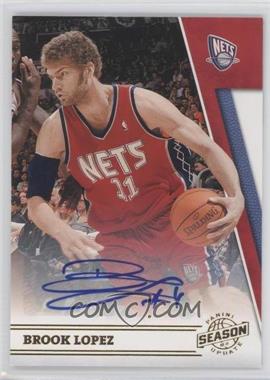 2010-11 Panini Season Update - [Base] - Signatures #9 - Brook Lopez /99