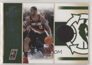 2010-11 Panini Season Update - Green Week Jerseys #16 - LaMarcus Aldridge /799