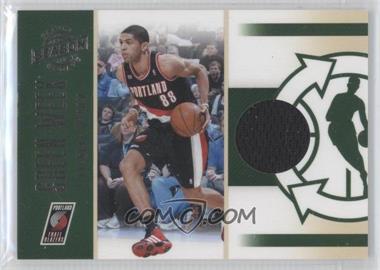 2010-11 Panini Season Update - Green Week Jerseys #21 - Nicolas Batum /799