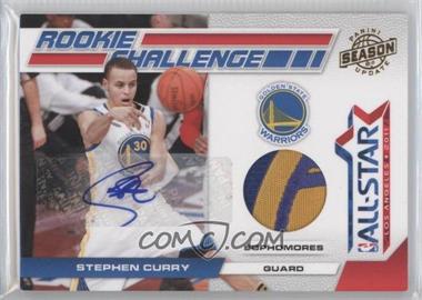 2010-11 Panini Season Update - Rookie Challenge - Materials Prime Signatures #14 - Stephen Curry /5