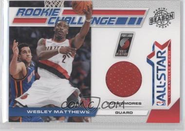 2010-11 Panini Season Update - Rookie Challenge - Materials #15 - Wesley Matthews /799