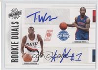 Armon Johnson, Terrico White #/99