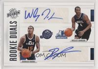 Derrick Favors, Wesley Johnson #/25