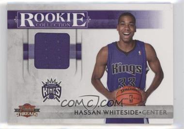 2010-11 Panini Threads - Rookie Collection Materials #30 - Hassan Whiteside /399
