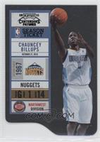 Chauncey Billups #/49