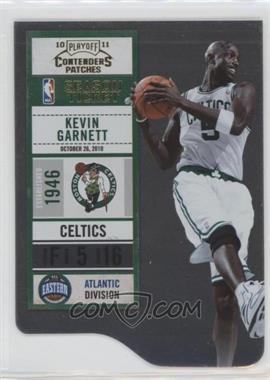 2010-11 Playoff Contenders Patches - [Base] - Gold Die-Cut #55 - Kevin Garnett /99