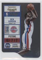 Ben Gordon [EX to NM] #/99