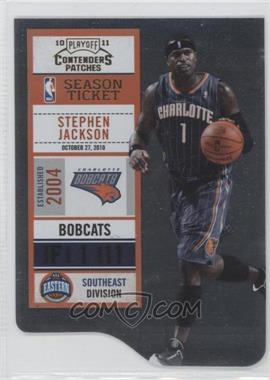 2010-11 Playoff Contenders Patches - [Base] - Gold Die-Cut #88 - Stephen Jackson /99