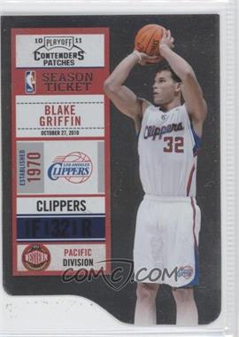 2010-11 Playoff Contenders Patches - [Base] - Silver Die-Cut #5 - Blake Griffin /299